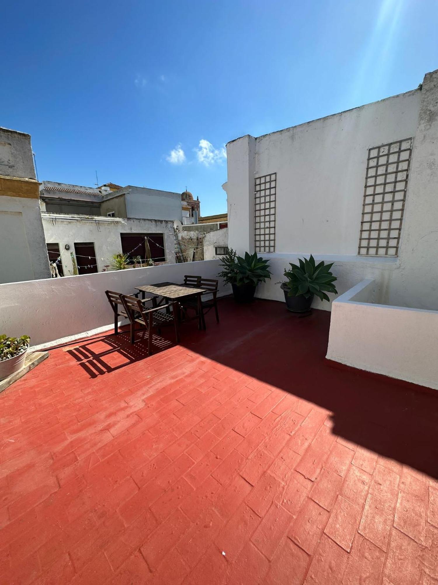 Apartment In Old Town With Roof Terrace And Fibre, Tarifa Ngoại thất bức ảnh